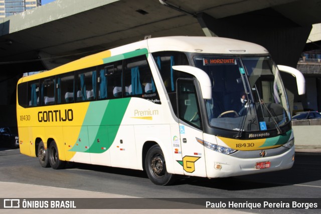 Empresa Gontijo de Transportes 18430 na cidade de Belo Horizonte, Minas Gerais, Brasil, por Paulo Henrique Pereira Borges. Número da foto: #12500166.