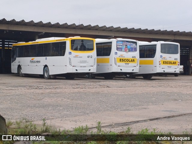 Expresso Coletivo Forquilhinha 412 na cidade de Criciúma, Santa Catarina, Brasil, por Andre Vasques. Número da foto: #12499729.