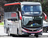 Transportes Única Petrópolis RJ 163.008 na cidade de Juiz de Fora, Minas Gerais, Brasil, por Isaias Ralen. Número da foto: #12499515.