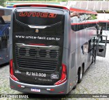 Transportes Única Petrópolis RJ 163.008 na cidade de Juiz de Fora, Minas Gerais, Brasil, por Isaias Ralen. Número da foto: #12499464.