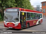 Redline Buses YX12AXU na cidade de High Wycombe, Buckinghamshire, Inglaterra, por Fábio Takahashi Tanniguchi. Número da foto: #12499578.