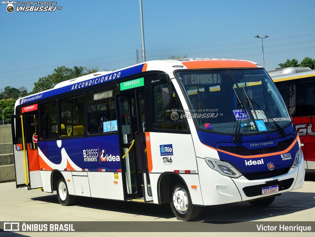 Viação Ideal B28555 na cidade de Duque de Caxias, Rio de Janeiro, Brasil, por Victor Henrique. Número da foto: #12503194.