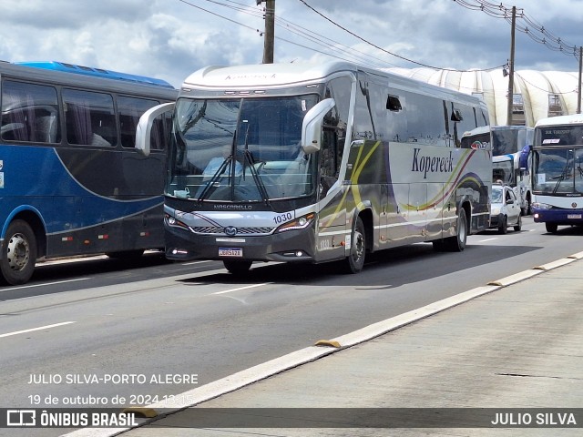 Kopereck Turismo 1030 na cidade de Porto Alegre, Rio Grande do Sul, Brasil, por JULIO SILVA. Número da foto: #12501613.
