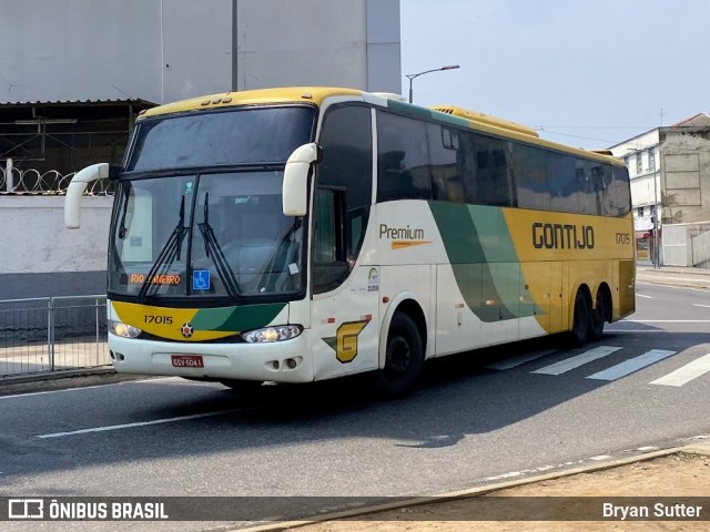 Empresa Gontijo de Transportes 17015 na cidade de Rio de Janeiro, Rio de Janeiro, Brasil, por Bryan Sutter. Número da foto: #12502396.