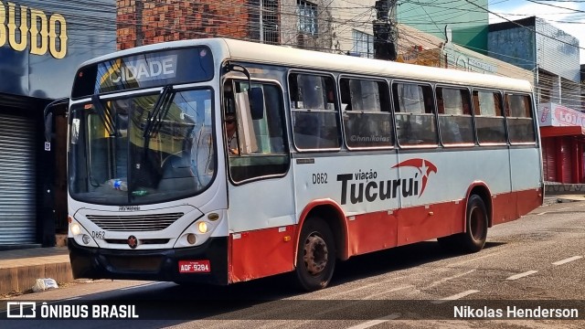 Viação Tucuruí D862 na cidade de Tucuruí, Pará, Brasil, por Nikolas Henderson. Número da foto: #12502827.