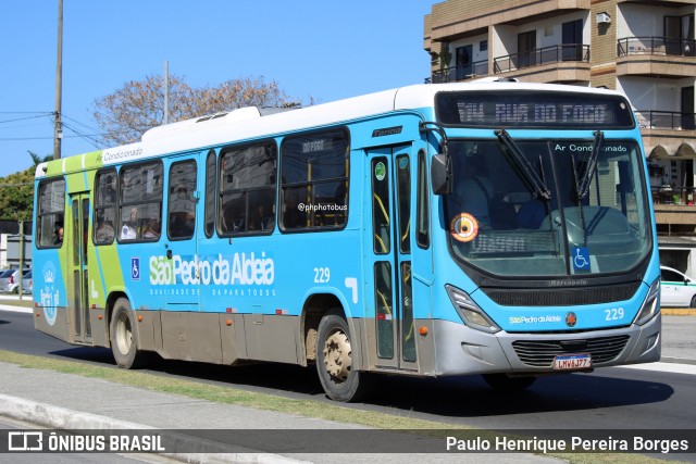 Auto Viação Salineira 229 na cidade de São Pedro da Aldeia, Rio de Janeiro, Brasil, por Paulo Henrique Pereira Borges. Número da foto: #12503182.
