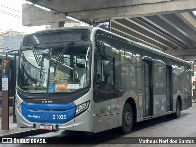 Sambaíba Transportes Urbanos 2 1035 na cidade de São Paulo, São Paulo, Brasil, por Matheus Neri dos Santos. Número da foto: #12502065.