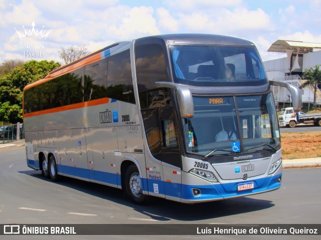 Expresso União 20085 na cidade de Montes Claros, Minas Gerais, Brasil, por Luis Henrique de Oliveira Queiroz. Número da foto: #12502098.