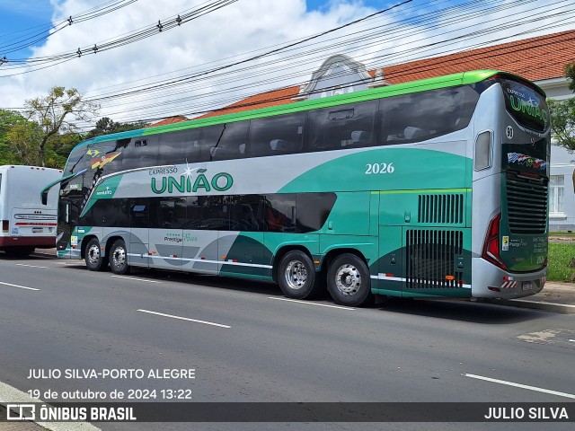 Expresso União Turismo 2026 na cidade de Porto Alegre, Rio Grande do Sul, Brasil, por JULIO SILVA. Número da foto: #12501639.