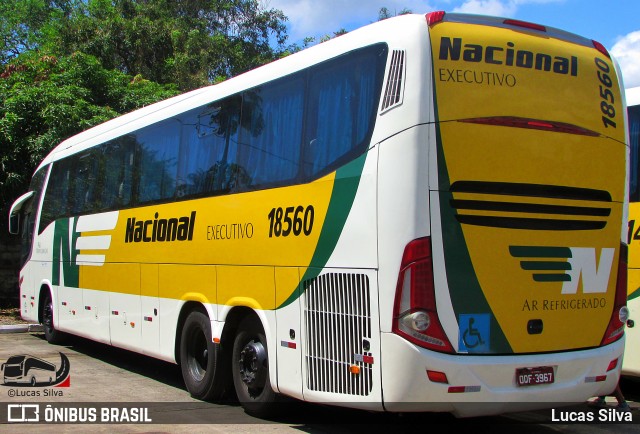 Viação Nacional 18560 na cidade de Recife, Pernambuco, Brasil, por Lucas Silva. Número da foto: #12503526.