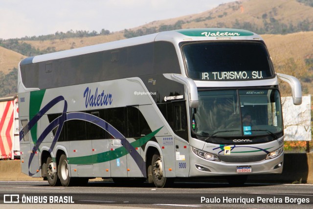 Valetur Transportes Locação e Turismo 9000 na cidade de Roseira, São Paulo, Brasil, por Paulo Henrique Pereira Borges. Número da foto: #12503221.