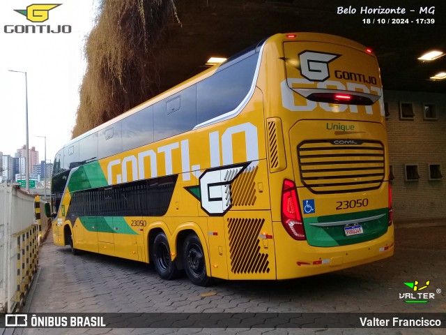 Empresa Gontijo de Transportes 23050 na cidade de Belo Horizonte, Minas Gerais, Brasil, por Valter Francisco. Número da foto: #12501815.