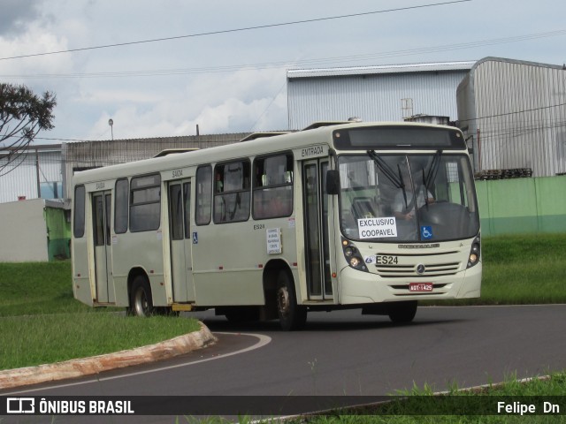 Viação Capital do Oeste ES24 na cidade de Cascavel, Paraná, Brasil, por Felipe  Dn. Número da foto: #12503765.