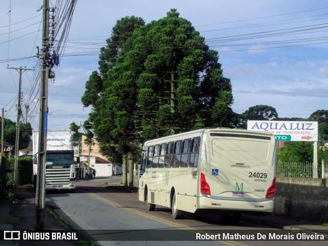 Viação Antonina 24029 na cidade de Almirante Tamandaré, Paraná, Brasil, por Robert Matheus De Morais Oliveira. Número da foto: #12503796.
