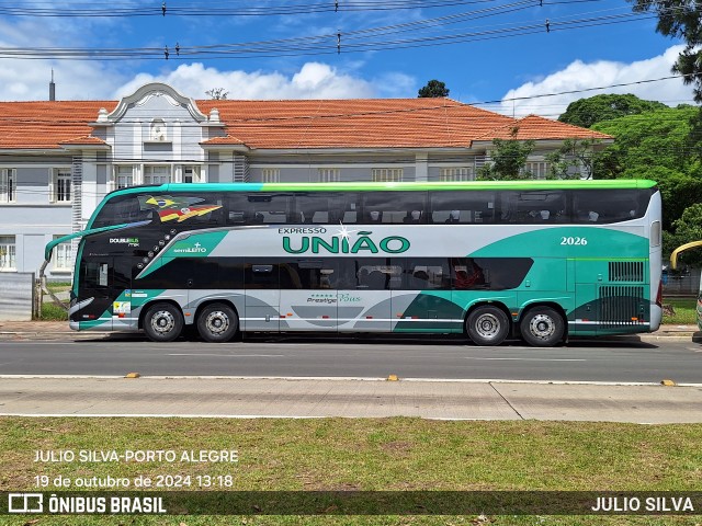 Expresso União Turismo 2026 na cidade de Porto Alegre, Rio Grande do Sul, Brasil, por JULIO SILVA. Número da foto: #12501641.