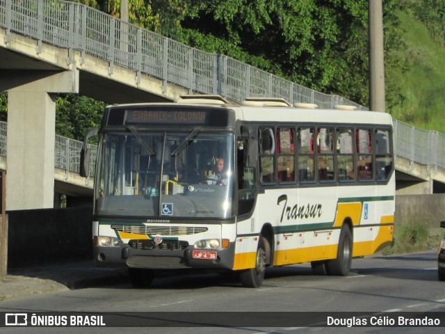 Transur - Transporte Rodoviário Mansur 2300 na cidade de Juiz de Fora, Minas Gerais, Brasil, por Douglas Célio Brandao. Número da foto: #12503491.