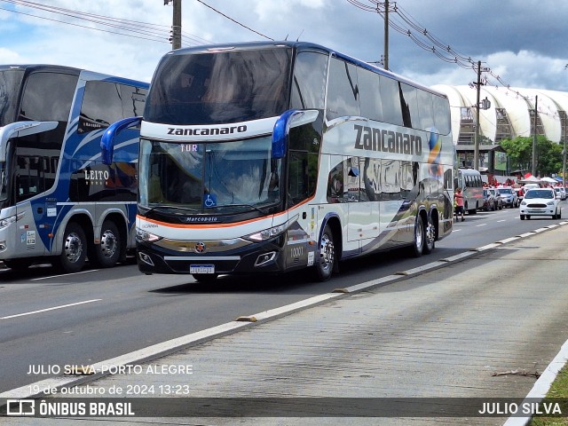 Zancanaro Turismo 10001 na cidade de Porto Alegre, Rio Grande do Sul, Brasil, por JULIO SILVA. Número da foto: #12501661.