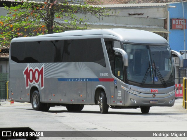 Auto Viação 1001 RJ 108.120 na cidade de Rio de Janeiro, Rio de Janeiro, Brasil, por Rodrigo Miguel. Número da foto: #12503713.