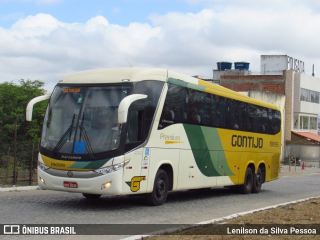 Empresa Gontijo de Transportes 19095 na cidade de Caruaru, Pernambuco, Brasil, por Lenilson da Silva Pessoa. Número da foto: #12502858.