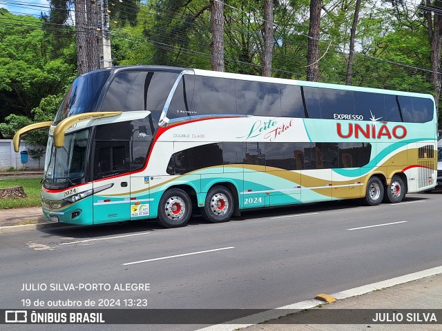Expresso União Turismo 2024 na cidade de Porto Alegre, Rio Grande do Sul, Brasil, por JULIO SILVA. Número da foto: #12501637.
