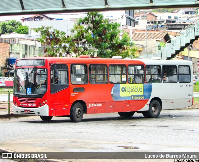 Viação Belo Monte Transportes Coletivos 97159 na cidade de Contagem, Minas Gerais, Brasil, por Lucas de Barros Moura. Número da foto: #12502507.