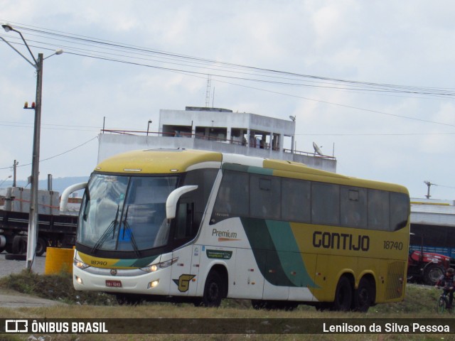 Empresa Gontijo de Transportes 18740 na cidade de Caruaru, Pernambuco, Brasil, por Lenilson da Silva Pessoa. Número da foto: #12502851.