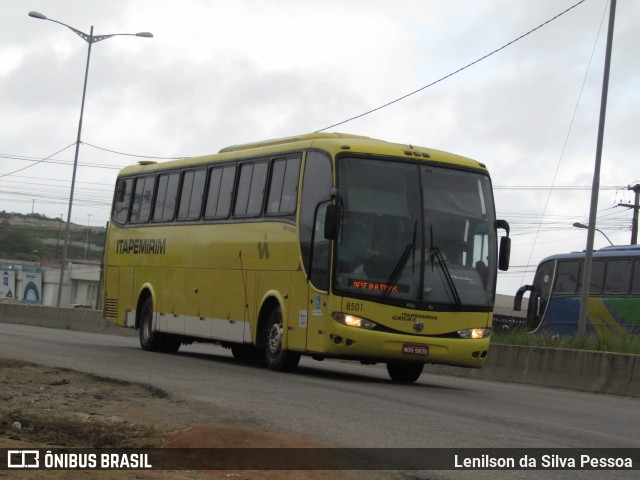Viação Itapemirim 8501 na cidade de Caruaru, Pernambuco, Brasil, por Lenilson da Silva Pessoa. Número da foto: #12503003.