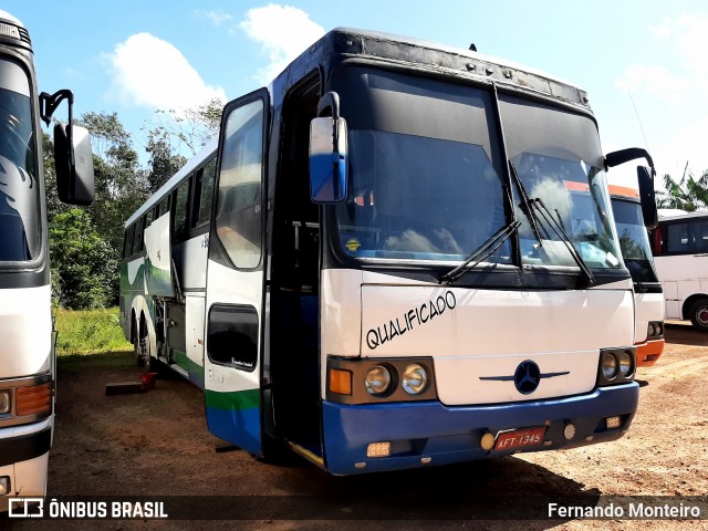 Ônibus Particulares AFT1345 na cidade de Santa Bárbara do Pará, Pará, Brasil, por Fernando Monteiro. Número da foto: #12503853.