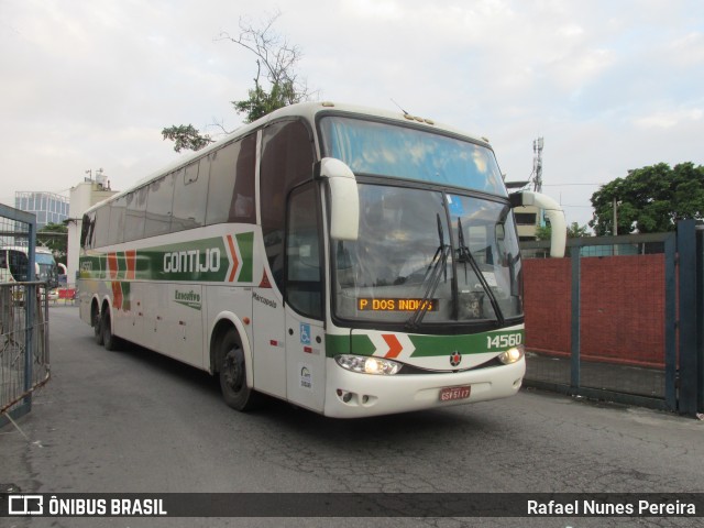 Empresa Gontijo de Transportes 14560 na cidade de Rio de Janeiro, Rio de Janeiro, Brasil, por Rafael Nunes Pereira. Número da foto: #12502938.