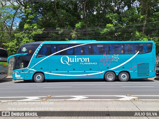 Transportadora Turística Quiron 10030 na cidade de Porto Alegre, Rio Grande do Sul, Brasil, por JULIO SILVA. Número da foto: #12501601.