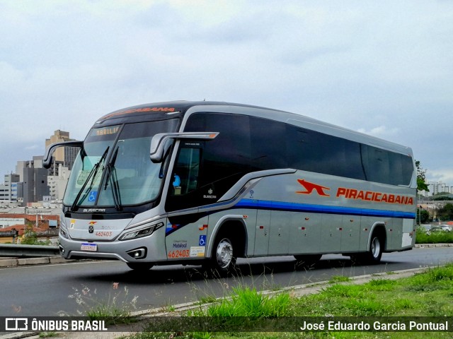 Viação Piracicabana 462403 na cidade de Campinas, São Paulo, Brasil, por José Eduardo Garcia Pontual. Número da foto: #12502199.