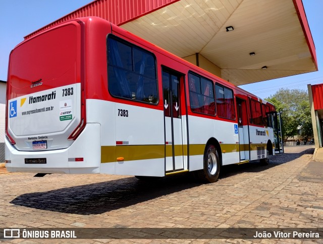 Expresso Itamarati 7383 na cidade de São José do Rio Preto, São Paulo, Brasil, por João Vitor Pereira. Número da foto: #12503898.