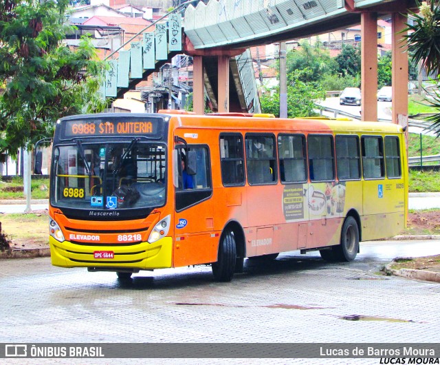 Viação Novo Retiro 88218 na cidade de Contagem, Minas Gerais, Brasil, por Lucas de Barros Moura. Número da foto: #12502658.