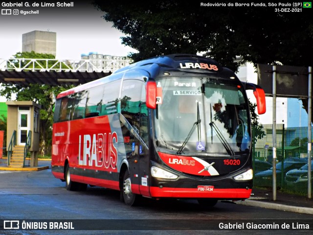 Lirabus 15020 na cidade de São Paulo, São Paulo, Brasil, por Gabriel Giacomin de Lima. Número da foto: #12505985.