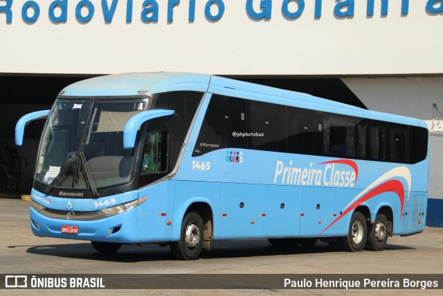 Primeira Classe Transportes 1465 na cidade de Goiânia, Goiás, Brasil, por Paulo Henrique Pereira Borges. Número da foto: #12506056.