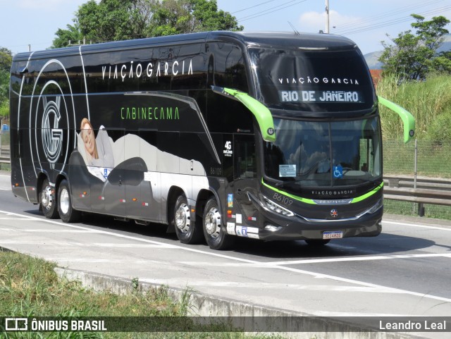 Viação Garcia 86109 na cidade de Queimados, Rio de Janeiro, Brasil, por Leandro Leal. Número da foto: #12505814.