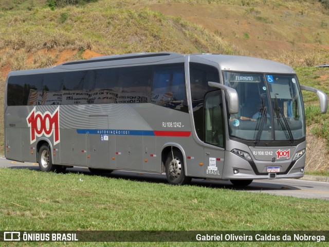 Auto Viação 1001 RJ 108.1242 na cidade de Aparecida, São Paulo, Brasil, por Gabriel Oliveira Caldas da Nobrega. Número da foto: #12505910.