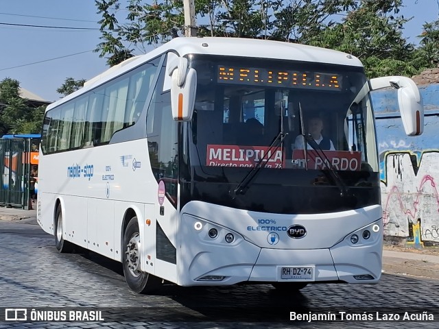 Autobuses Melipilla 160 na cidade de Estación Central, Santiago, Metropolitana de Santiago, Chile, por Benjamín Tomás Lazo Acuña. Número da foto: #12506540.