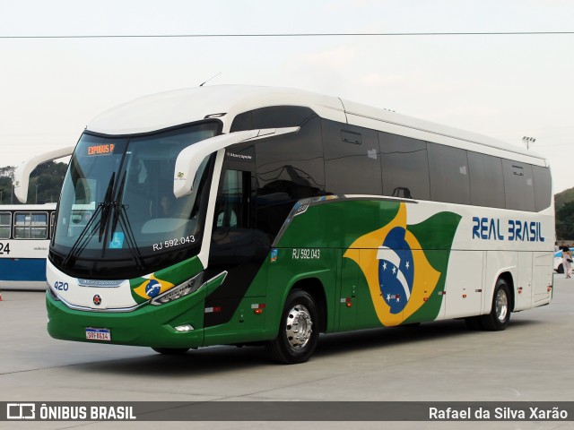 Real Brasil Turismo 420 na cidade de Duque de Caxias, Rio de Janeiro, Brasil, por Rafael da Silva Xarão. Número da foto: #12506236.