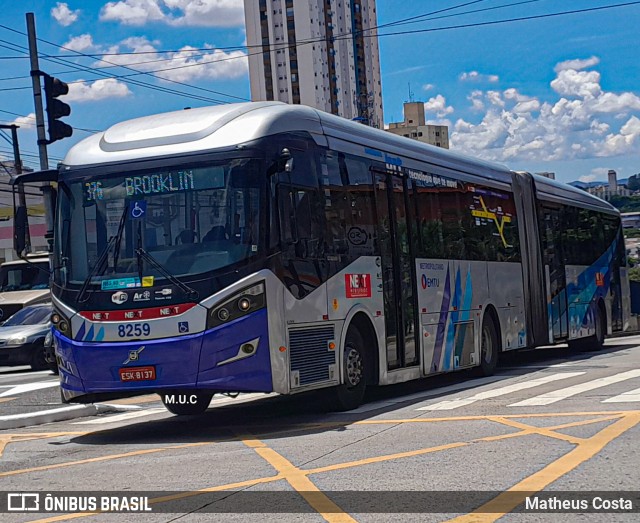 Next Mobilidade - ABC Sistema de Transporte 8259 na cidade de São Paulo, São Paulo, Brasil, por Matheus Costa. Número da foto: #12504785.