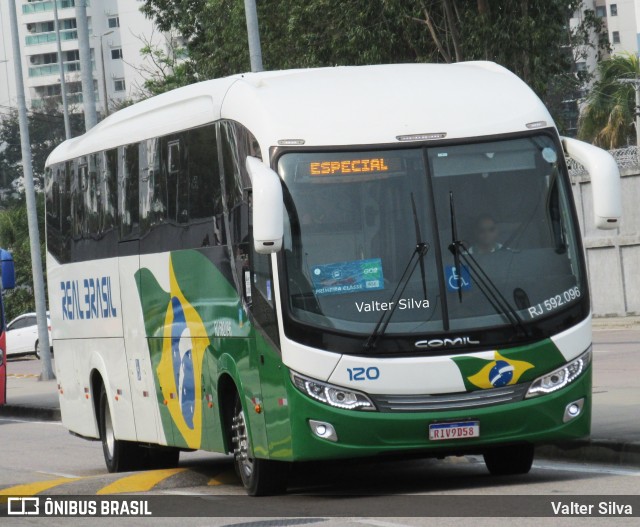 Real Brasil Turismo 120 na cidade de Rio de Janeiro, Rio de Janeiro, Brasil, por Valter Silva. Número da foto: #12504672.