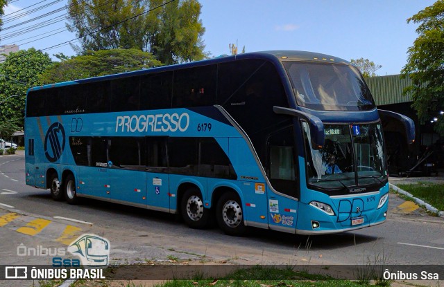 Auto Viação Progresso 6179 na cidade de Salvador, Bahia, Brasil, por Ônibus Ssa. Número da foto: #12504867.