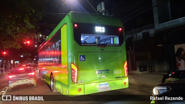 Nortran Transportes Coletivos 9003 na cidade de Porto Alegre, Rio Grande do Sul, Brasil, por Rafael Rezende. Número da foto: #12505427.