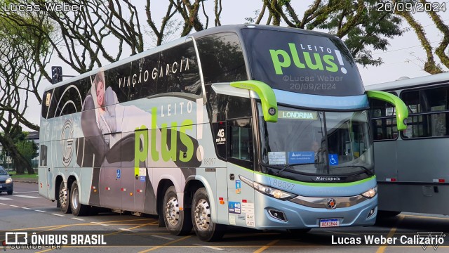 Viação Garcia 88097 na cidade de Curitiba, Paraná, Brasil, por Lucas Weber Calizario. Número da foto: #12505224.