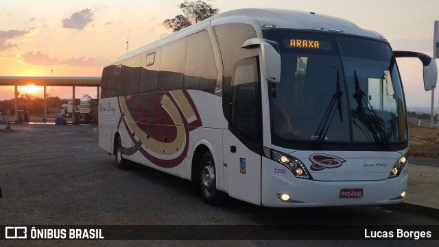 Vera Cruz Transporte e Turismo 2500 na cidade de Ibiá, Minas Gerais, Brasil, por Lucas Borges . Número da foto: #12504474.