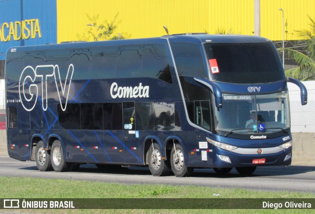 Viação Cometa 18311 na cidade de Duque de Caxias, Rio de Janeiro, Brasil, por Diego Oliveira. Número da foto: #12504232.