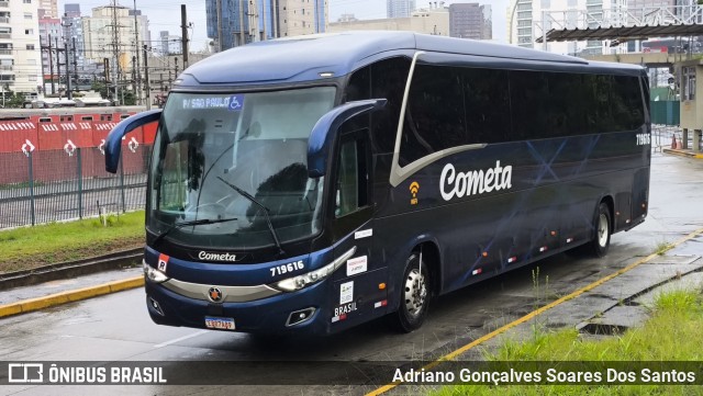 Viação Cometa 719616 na cidade de São Paulo, São Paulo, Brasil, por Adriano Gonçalves Soares Dos Santos. Número da foto: #12504278.