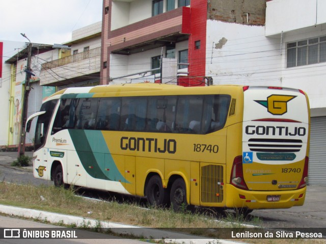 Empresa Gontijo de Transportes 18740 na cidade de Caruaru, Pernambuco, Brasil, por Lenilson da Silva Pessoa. Número da foto: #12505516.