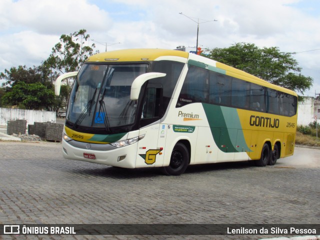 Empresa Gontijo de Transportes 21545 na cidade de Caruaru, Pernambuco, Brasil, por Lenilson da Silva Pessoa. Número da foto: #12505536.