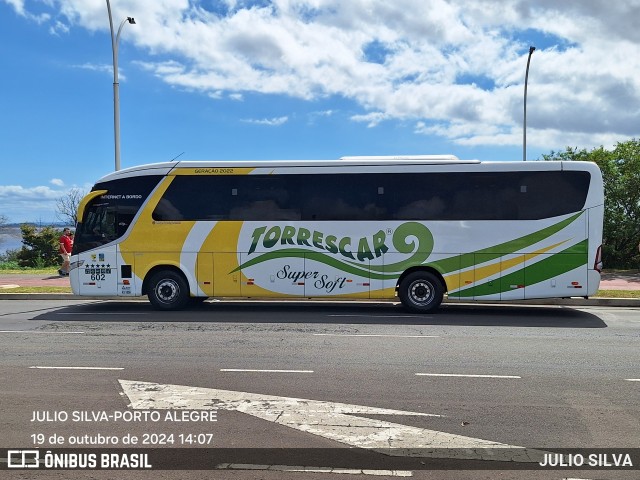 Torrescar Transportes e Turismo 602 na cidade de Porto Alegre, Rio Grande do Sul, Brasil, por JULIO SILVA. Número da foto: #12506243.
